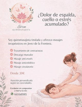 Quiromasajista profesional