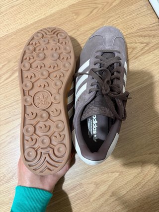 Zapatillas Adidas Gazelle Marrón T.38.5 (Nuevas)