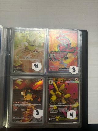 Álbum Cartas Pokémon Coreano