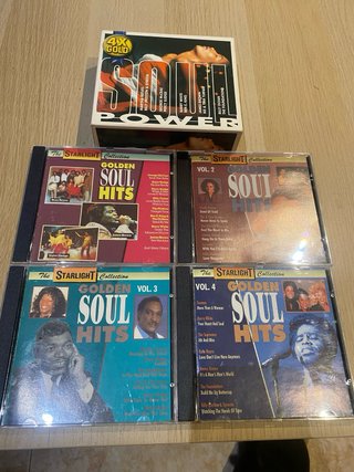 Soul Power 4X Gold Compilation CD