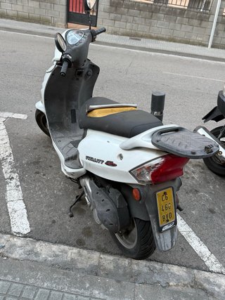 Ciclomotor Scooter Blanco