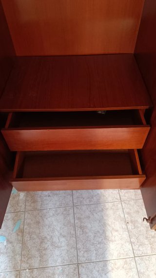 Armario ropero madera antiguo grande