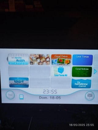 Nintendo Wii Retrocompatible con Gamecube+juegos