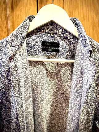 Camisa Estampada Cortefiel Talla M