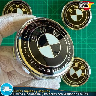 Tapas BMW M Power 60mm x4 Tapacubos Bujes Llantas