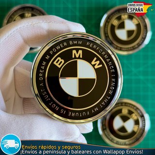 Tapas BMW M Power 60mm x4 Tapacubos Bujes Llantas