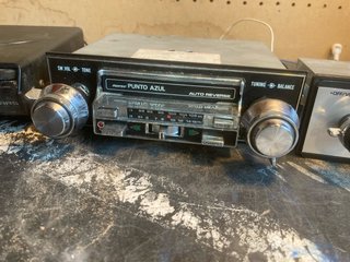 Radios de Coche Antiguas (Lote)
