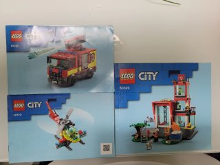 Lego City Lancha y Parque Bomberos