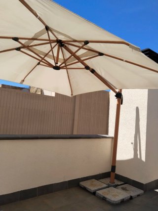 Parasol excéntrico 3x3