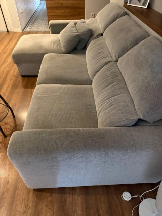 Sofá modular tela 268 cm