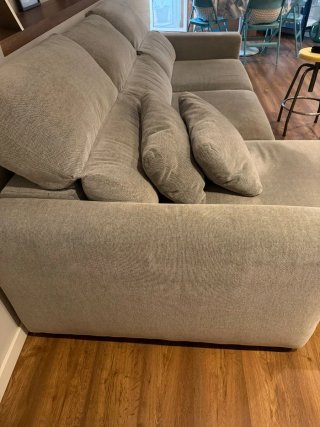 Sofá modular tela 268 cm