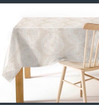 Mantel hule MANDALAS BEIGE