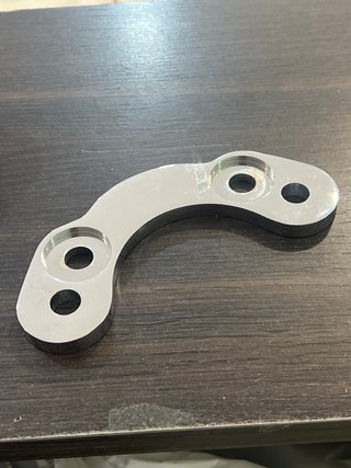Elevadores Manillar Moto Cromados