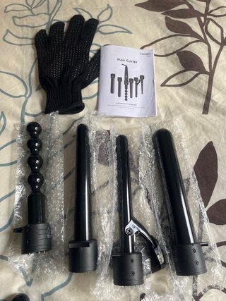 Rizador de pelo 5 en 1 con guante
