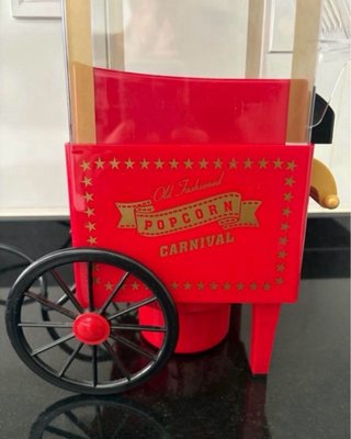 Máquina de Palomitas Roja Estilo Vintage