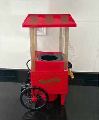 Máquina de Palomitas Roja Estilo Vintage