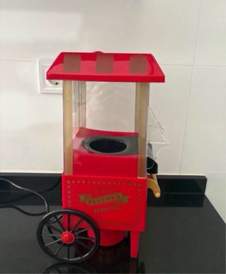 Máquina de Palomitas Roja Estilo Vintage