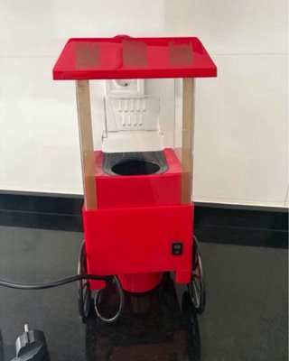 Máquina de Palomitas Roja Estilo Vintage