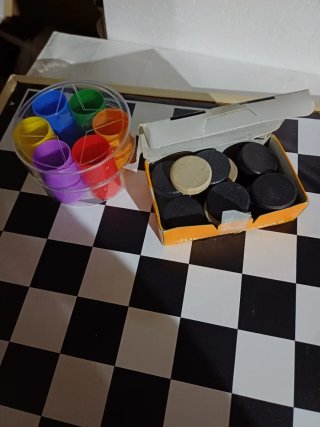 Tablero Parchís y Damas