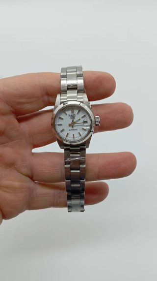 Orologio R&G TIME Automatico Argento Bianco