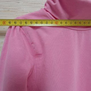 Camisola rosa gola alta 5/6 anos, Young dimension