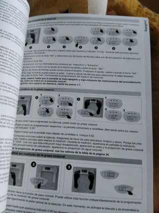 Báscula de baño digital cálculo de masa corporal