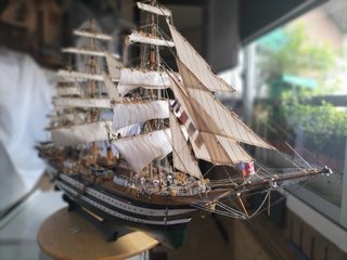 Maqueta Barco Amerigo Vespucci