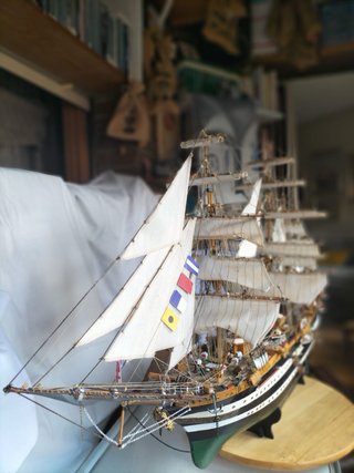 Maqueta Barco Amerigo Vespucci