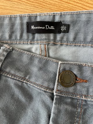 Vaqueros Massimo Dutti Talla 40 Gris
