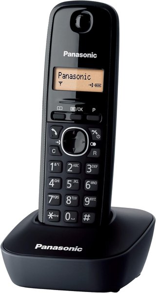Panasonic teléfono inalámbrico batería larga