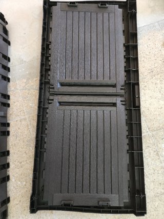 Baúl exterior Keter marrón