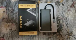Hub USB C 11 en 1: 4K HDMI, VGA, LAN, Audio, USB A