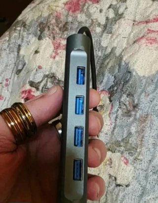 Hub USB C 11 en 1: 4K HDMI, VGA, LAN, Audio, USB A