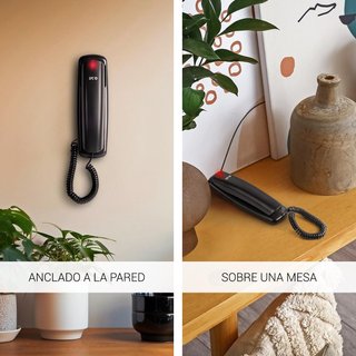 SPC teléfono fijo compacto teclas grandes