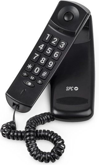 SPC teléfono fijo compacto teclas grandes
