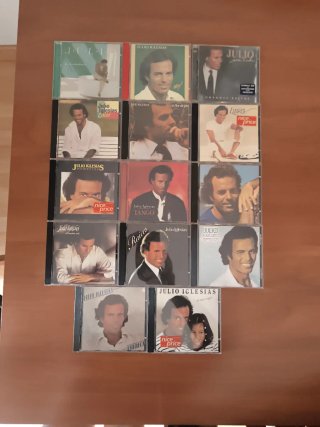 Lote 14 CDs Julio Iglesias