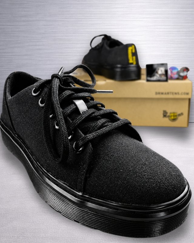 Dr. Martens Dante Black Canvas T.36 Mujer Nuevas