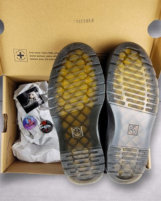 Dr Martens Dante Black Canvas T.36 Mujer Nuevas