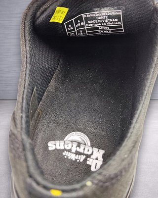 Dr Martens Dante Black Canvas T.36 Mujer Nuevas