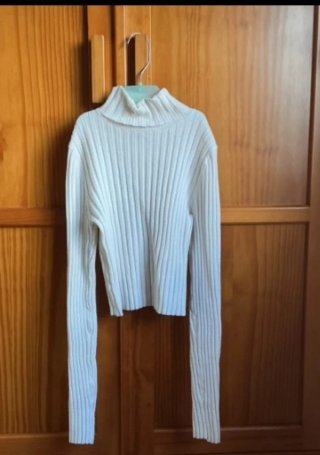 Jersey de cuello alto bershka mujer