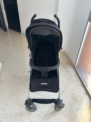 Silla de paseo negra