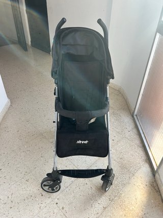 Silla de paseo negra