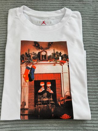 Camiseta Air Jordan Blanca Talla 10-12
