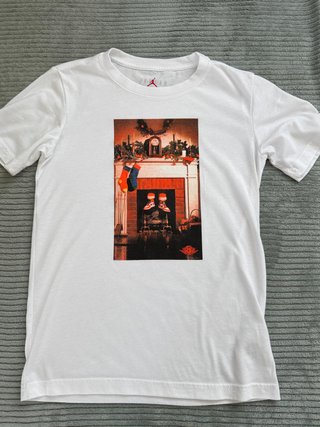 Camiseta Air Jordan Blanca Talla 10-12