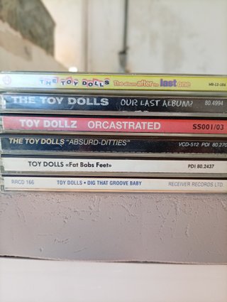 Lote 6 CDs The Toy Dolls