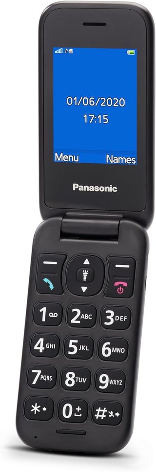 Panasonic teléfono fácil uso personas mayores