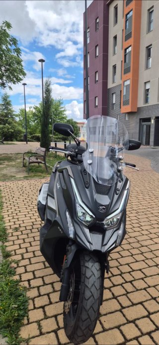 Kymco 360 DTX Maxi Scooter Negra/Gris