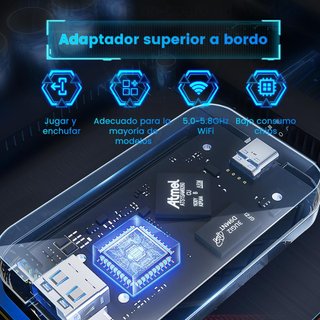 Carlinkit adaptador inalámbrico Android Auto coche