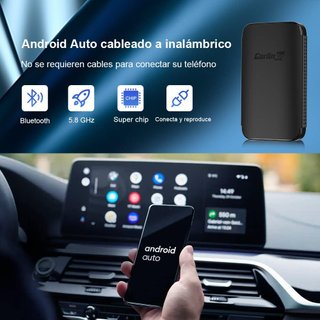 Carlinkit adaptador inalámbrico Android Auto coche