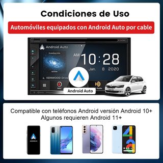 Carlinkit adaptador inalámbrico Android Auto coche